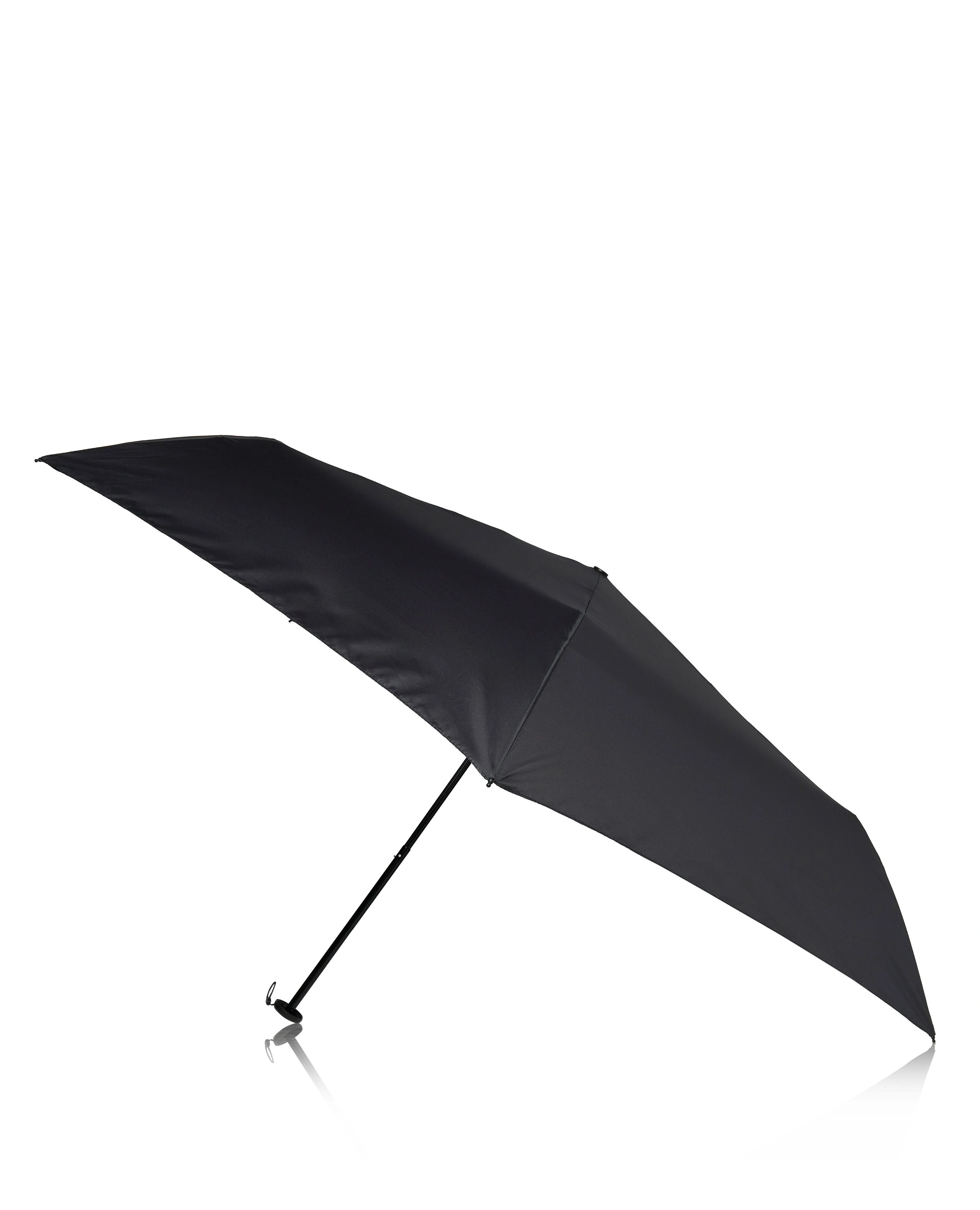 Schwarzer Aerolite Regenschirm – Stilvoll, leicht & wetterfest für jeden Tag.
